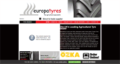 Desktop Screenshot of europa-tyres.co.uk
